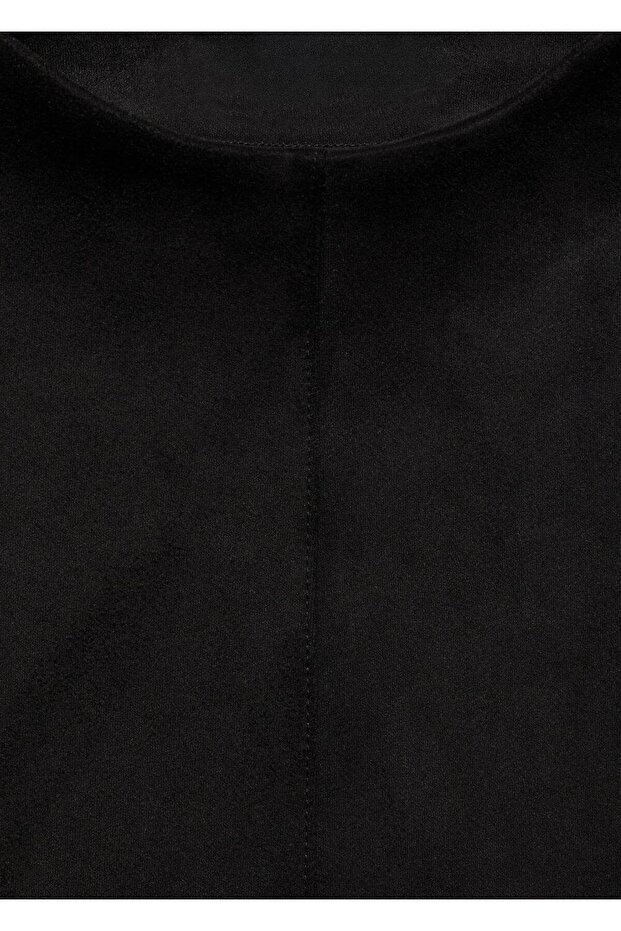 Deri görünümlü tişört - 6