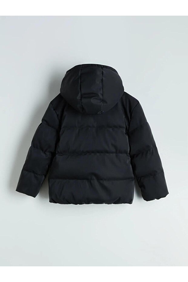 LCW Kids Kapüşonlu Kız Çocuk Kaban (W5) - 2