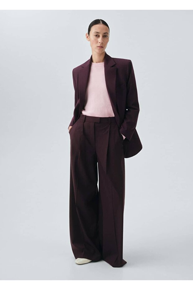 Yün karışımlı blazer ceket - 2