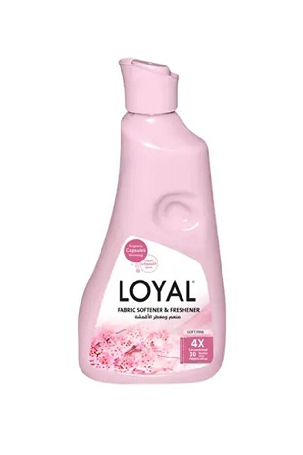 loyal Fabric Softener & Freshener Concentrated, Soft Pink, 30 Washes 750ml