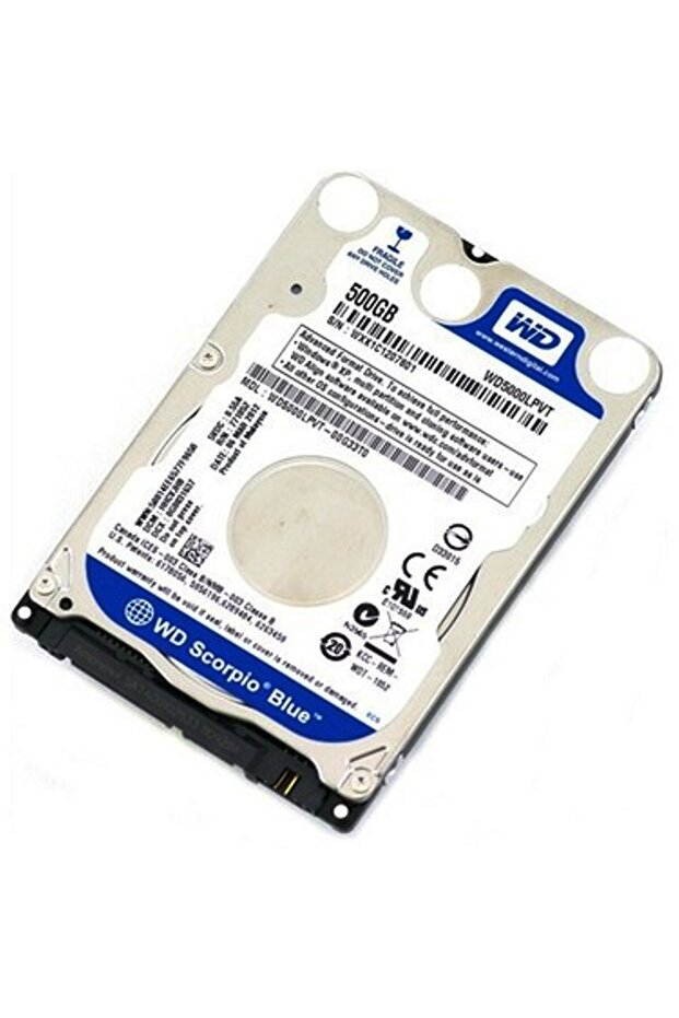 Western Scorpio Blue 500 GB Sata 2.5" Sabit Disk Refrubished - 1