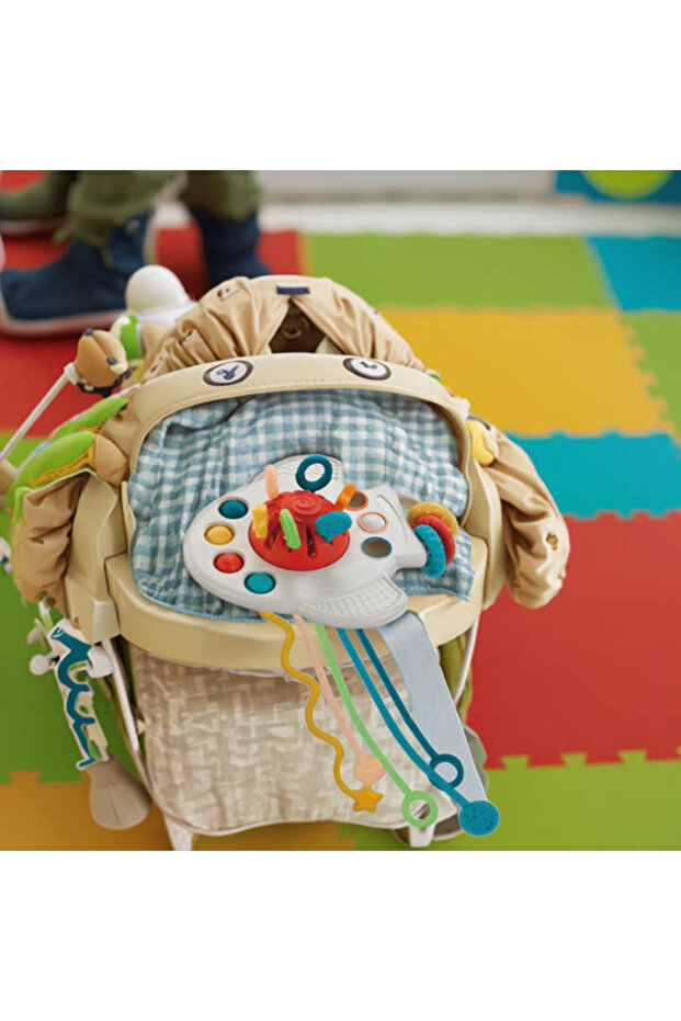 Multifunctional silicone toy with pull strings and bubbles - 6