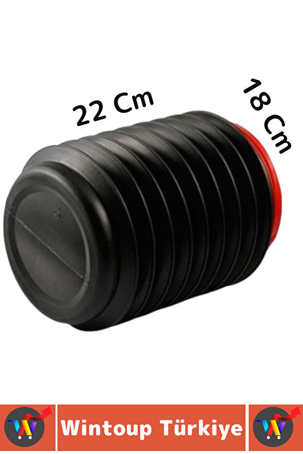 Durable Portable Camping Picnic Ice Bucket Auto Trash Can Multi-Purpose Bucket Without Lid with Carrying Strap - 4