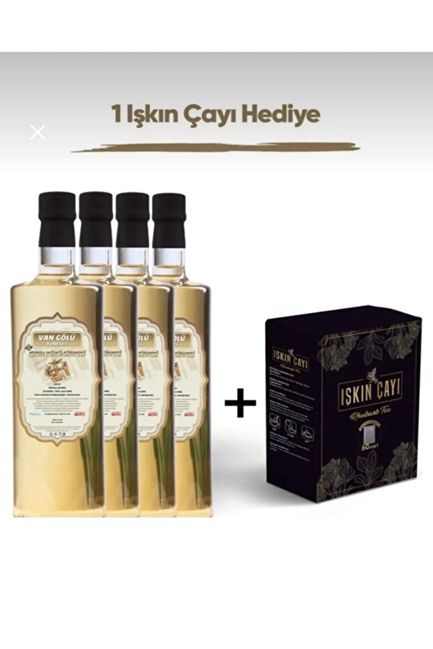 VAN GÖLÜ YÖRESEL 4 ADET IŞKIN KÖKÜ SİRKESİ 1 ADET IŞKIN ÇAYI - 1