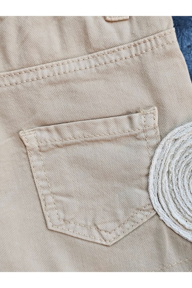 Kız Bebek Yelek Şort Takım - 3