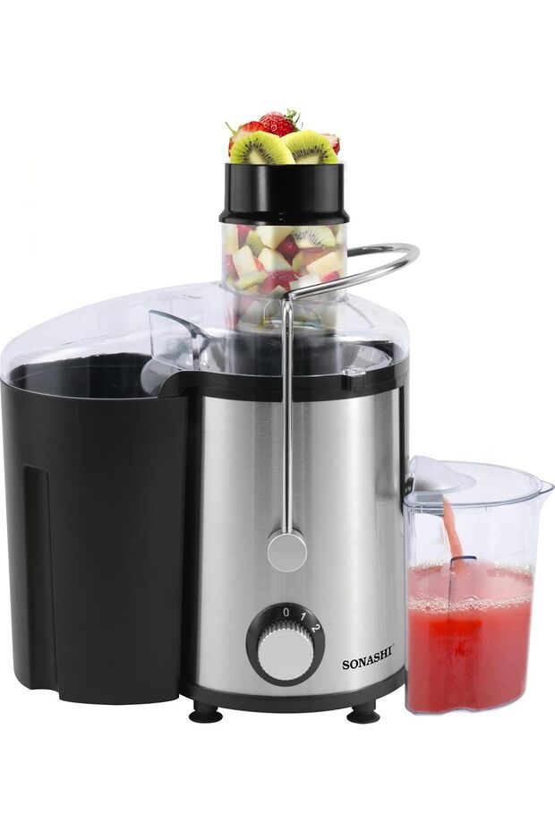 Juice Extractor - Two Speeds, 1.6L Capacity, Overheat Protection Motor, 800W SPJ-501N Black/