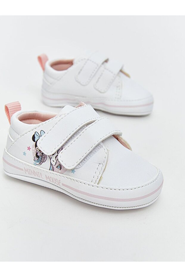 LCW STEPS Minnie Mouse Baskılı Kız Bebek Spor Ayakkabı - 3