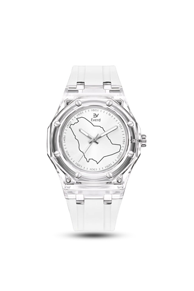 Transparent watch with the Kingdom's logo