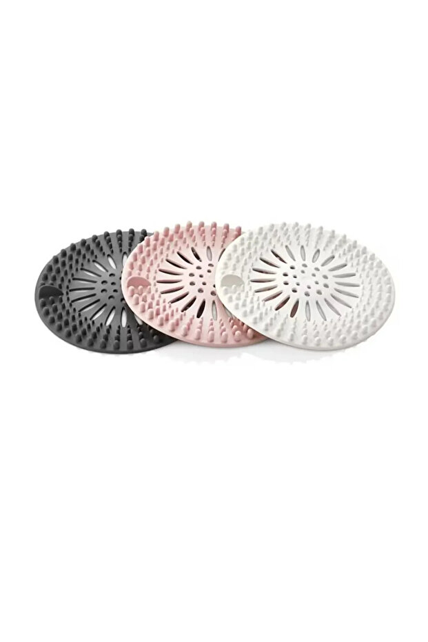 Soft Silicone Sink Strainer, Round Design with Anti-Slip and Practical Use - 2