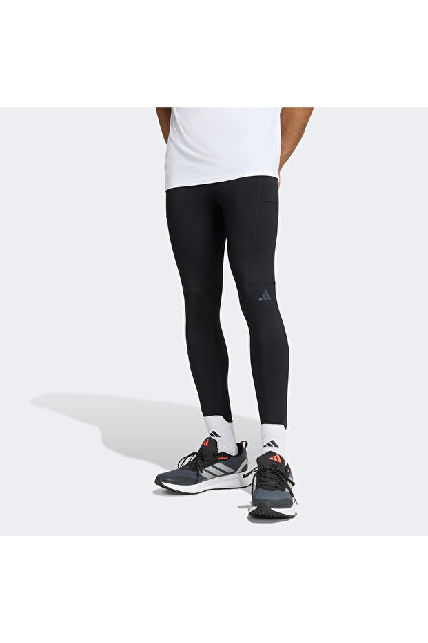 Own The Run Winterized Erkek Siyah Koşu Taytı - 1