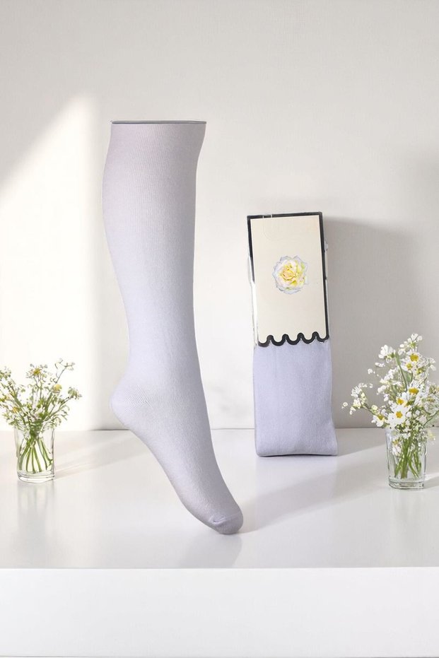 3-Piece Cotton Premium Quality Girls/Boys White Color Pantyhose