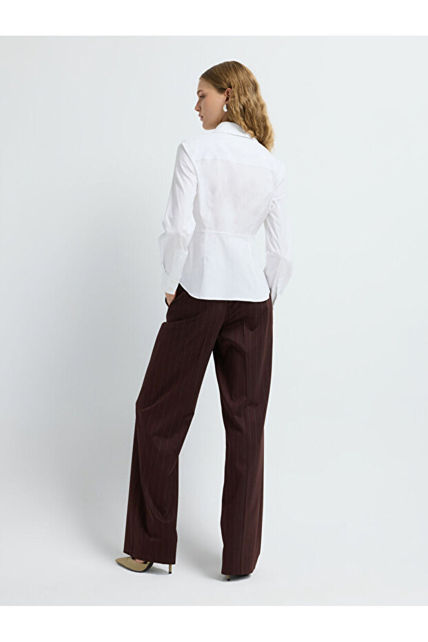 Dikiş Detaylı Gömlek - 6