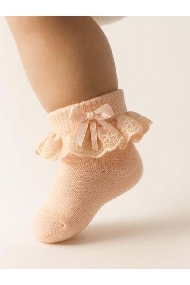 Baby Girl Cotton Lace Socks