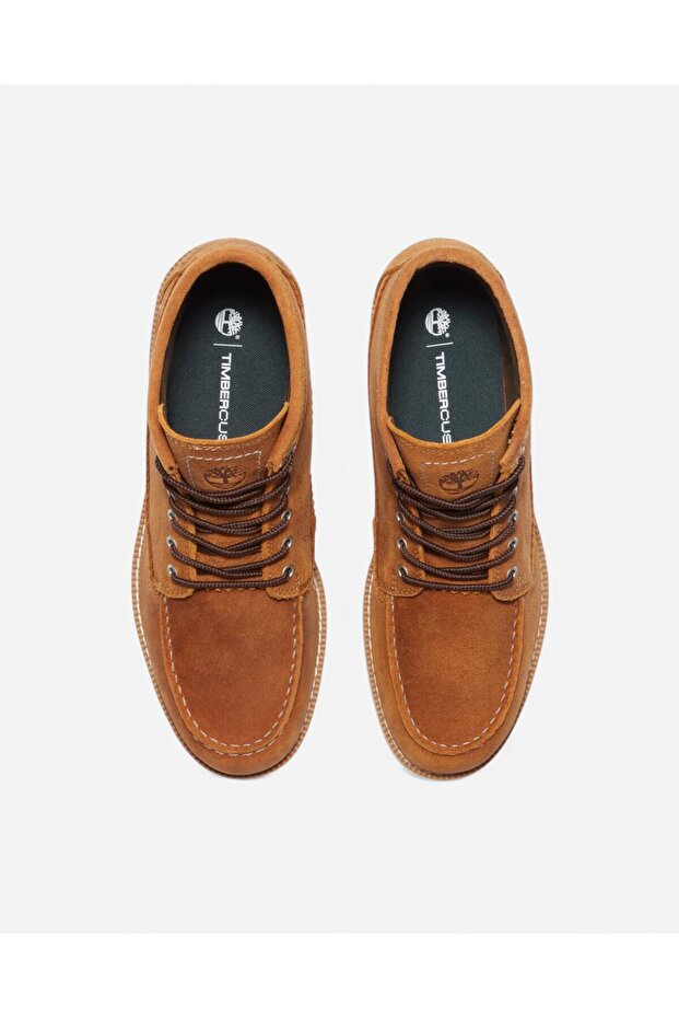 BRITTON MILLS MID LACE UP CHUKKA BOOT Kadın Rust Suede TB0A6CEPEIZ1 - 5