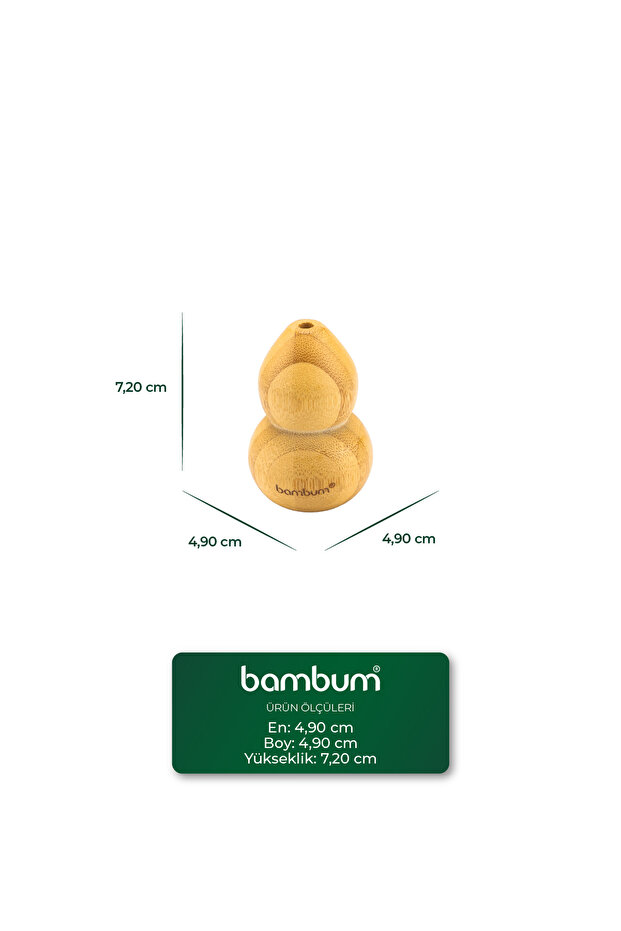Dublin Bambu Vazo 7,2*4,9cm - 2