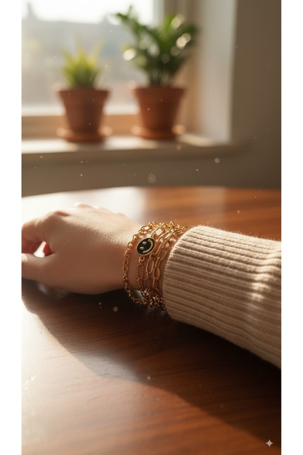 Zincir Bileklik Seti - 4