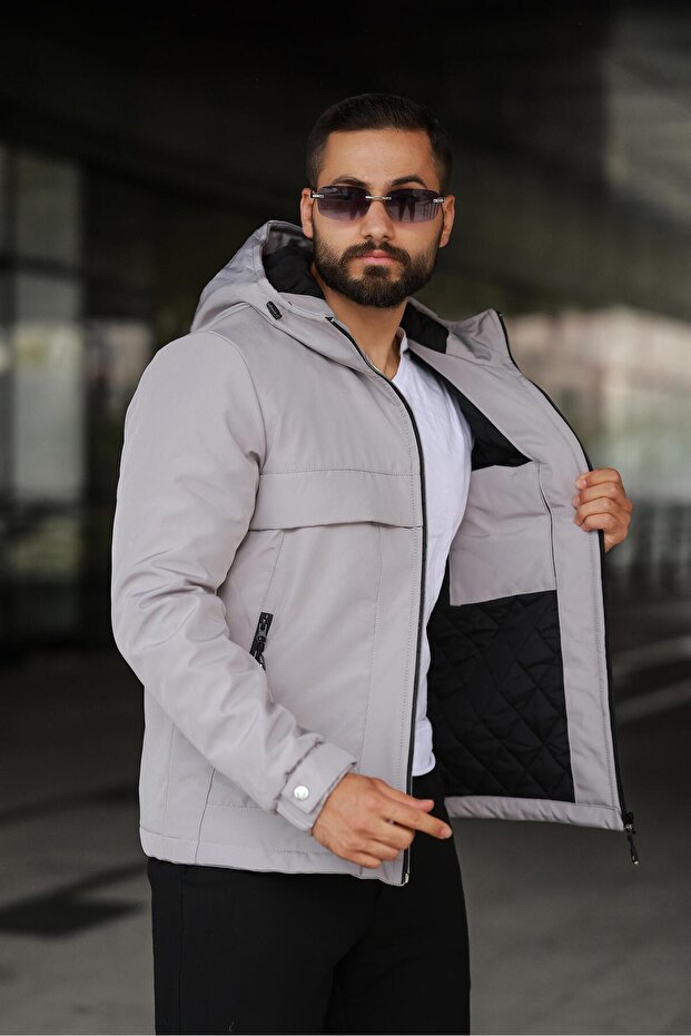 معطف شتوي مقاوم للماء للرجال - 3