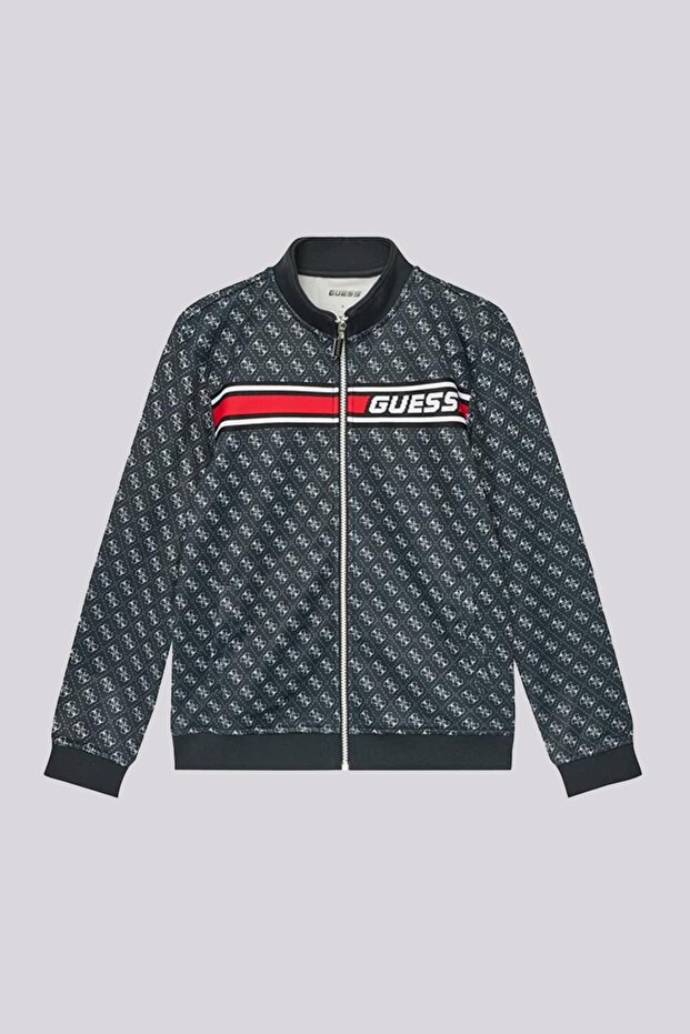 BG Store Erkek Çocuk Siyah Eşofman Üstü - 1