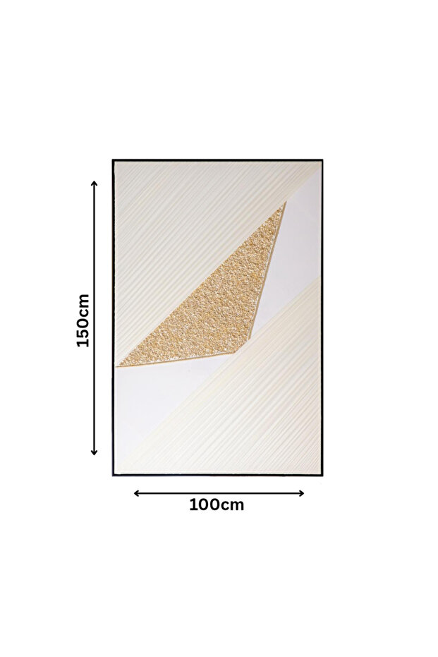 لوحة جدارية عصرية متعددة الالوان تناسب مختلف انماط الديكور 150*100 سم - 3