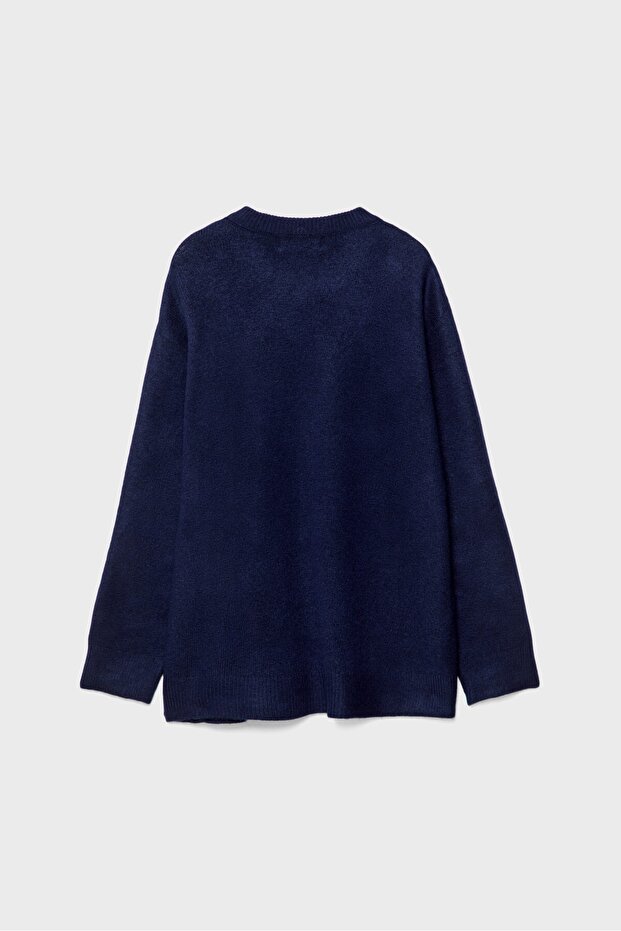 Yumuşak dokulu triko kazak - 6