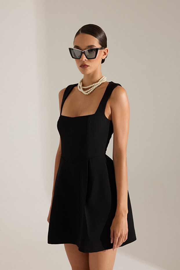 OCTOBER SİYAH ELBİSE - 4