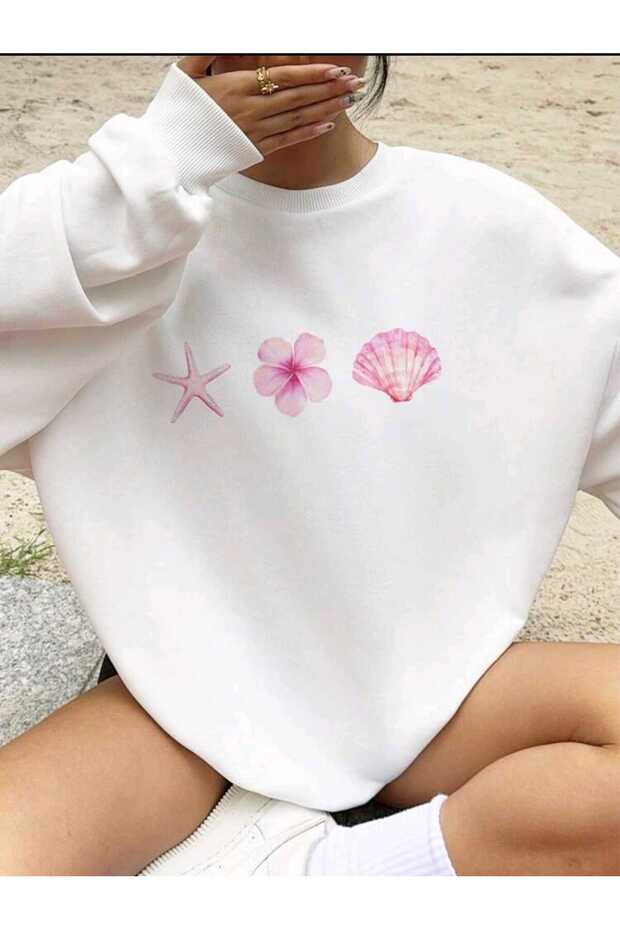 Winter Series Mix Crew Neck Cotton Sweatshirt