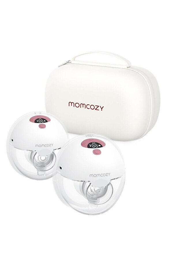 - Wearable Double Breast Pump M5 Set - Maroon