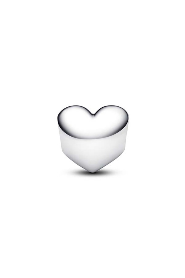 Özel Baskı Yapılabilir İlkbahar Yeşili Taşlı Kalp Charm - 2