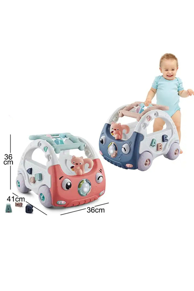 Musical Baby Walker with Activity Center - A