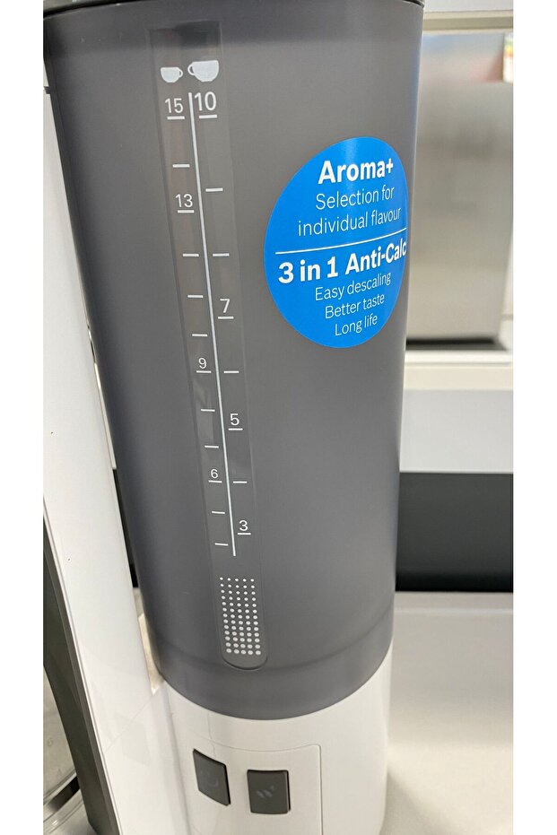 Filtre Kahve Makinesi Beyaz Cam Demlik Kağıt Filtreli Aroma Tutma Ayarlanabilir Sıcak Tutma - 2