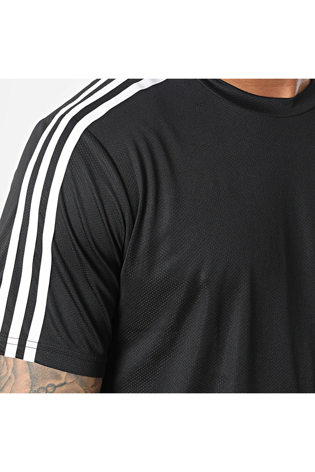 Ανδρικό μπλουζάκι προπόνησης κατάλληλο για καθημερινή χρήση και αθλητικό άνετο απλό μπλουζάκι - 4