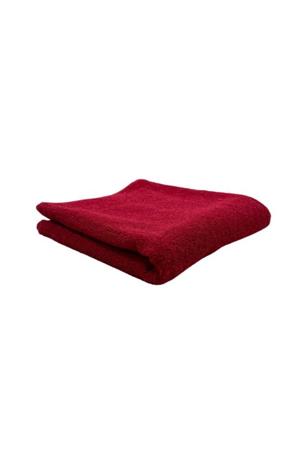 Highly Absorbent a Quality Head Towel for Hairdressers 90X50 cm Red