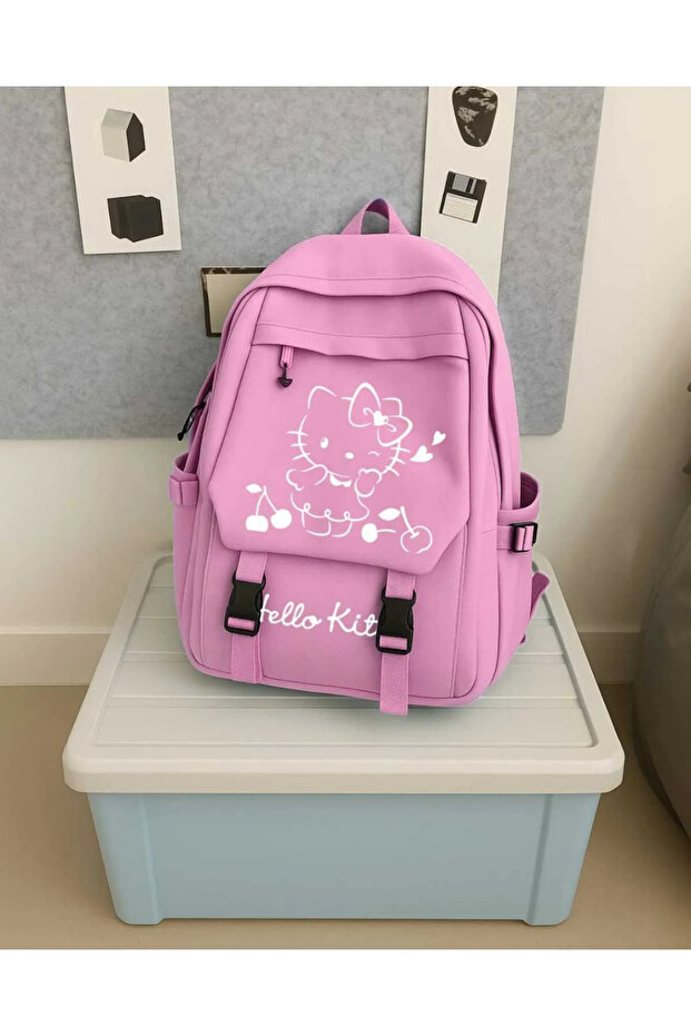 Cute Design Printed Palaska Backpack School Bag