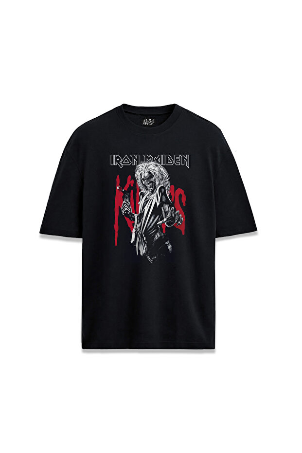 Iron Maiden Metal Band Printed Skull Design Unisex T-Shirt