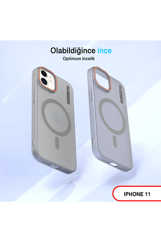 iPhone 11 Magsafe Compatible Matte Hard Klein Case - 2