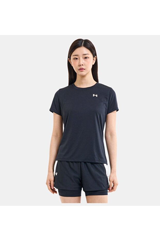 Kadın UA Tech Solid T-shirt 1384231-001 - 3