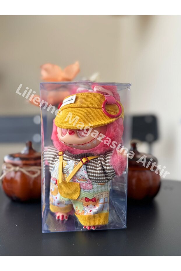 Lilienne Elbiseli Labubu Anahtarlık ( Görselin aynısı gönderilecektir. ) - 4