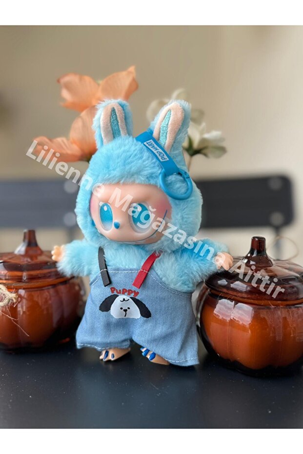 Lilienne Elbiseli Labubu Anahtarlık ( Görselin aynısı gönderilecektir. ) - 2