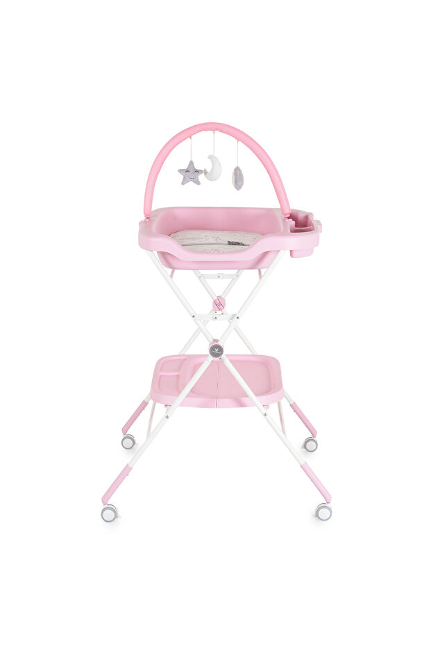 Croco multifunctional changing table, foldable, height adjustable, wheels with brakes - 4