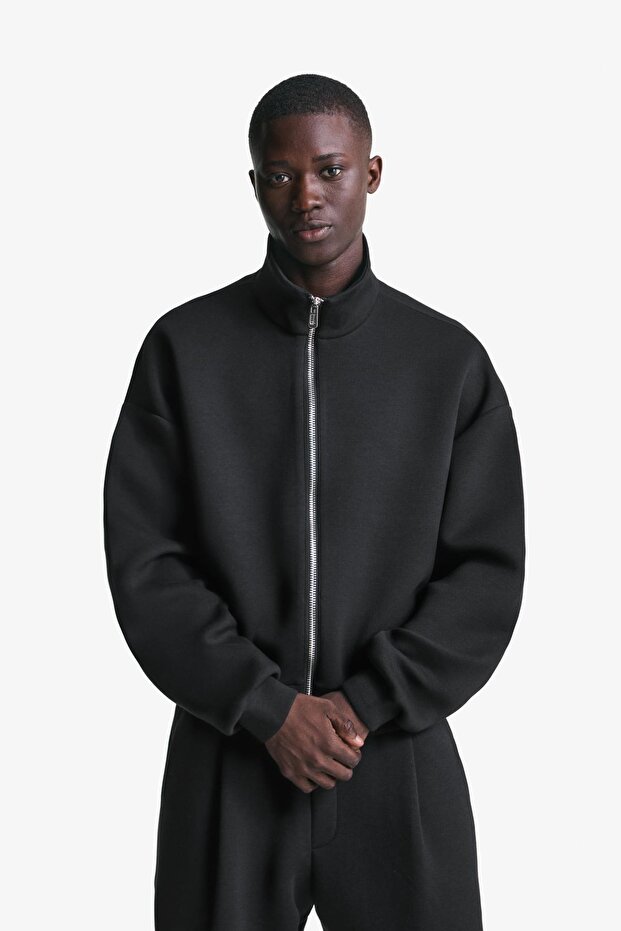 Fermuarlı sweatshirt - 4