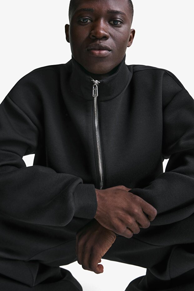 Fermuarlı sweatshirt - 5
