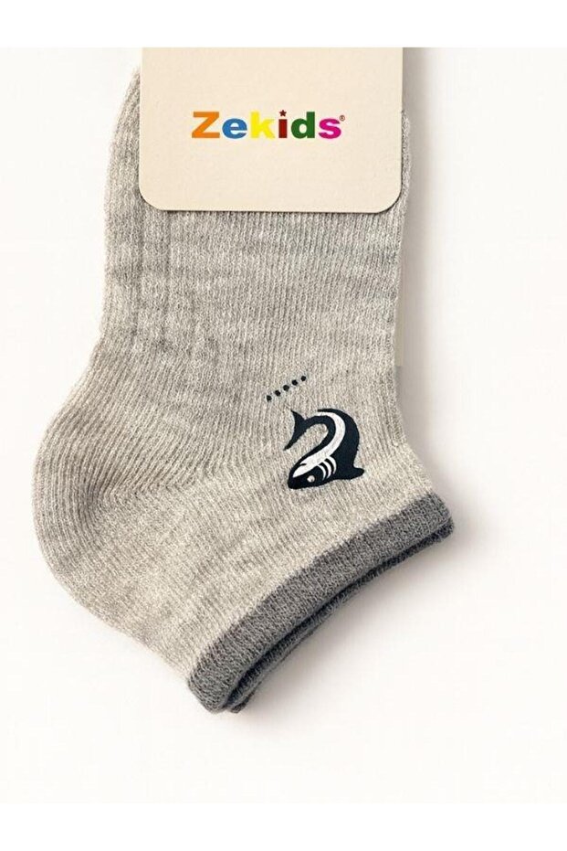 جوارب قطنية للأولاد بنمط دولفين - 3