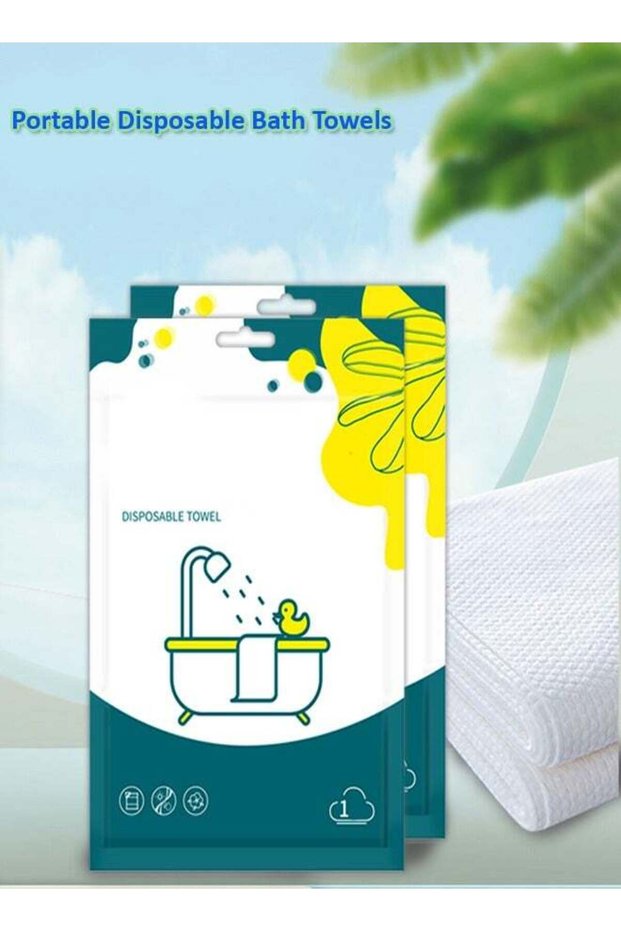 Portable Individual Packing Flexible High Absorption Disposable Bath Towels for Hotel Motel Busines