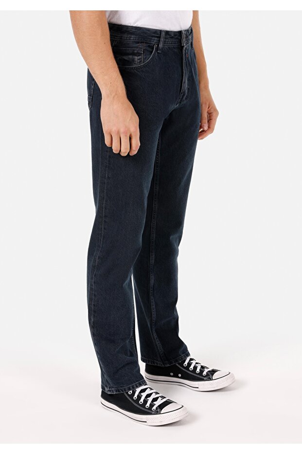 Regular Fit Erkek Denim Jean Pantolon - 4