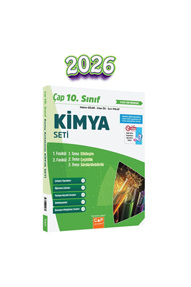2026 10. Sınıf Kimya Seti + Bilge Paragraf - 3