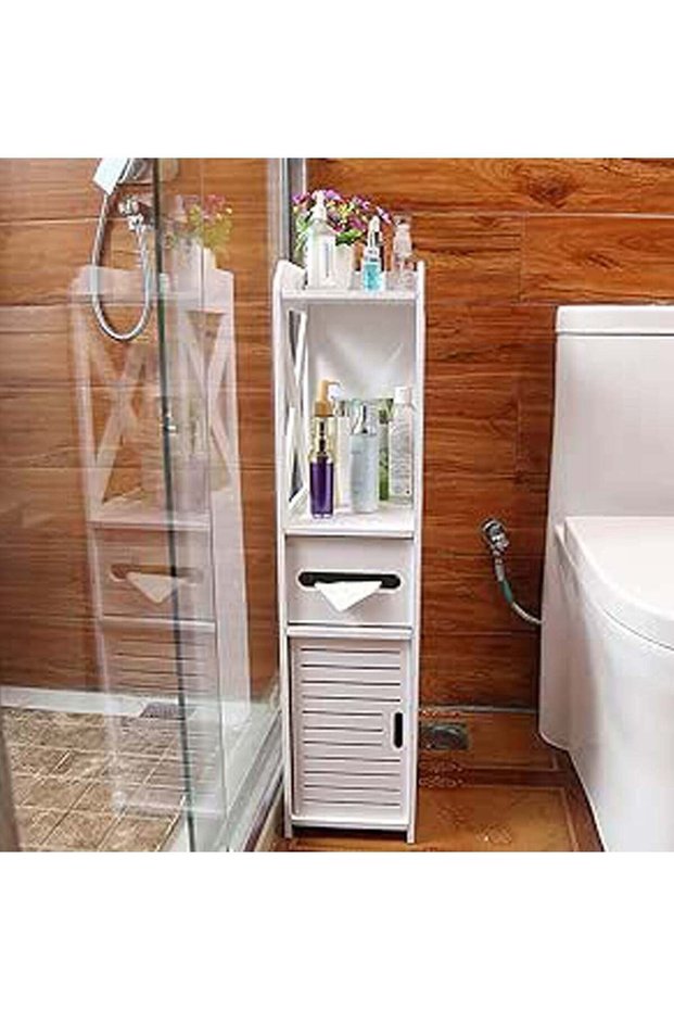 Bathroom Cabinets Bathroom Storage Organizer Small Corner Floor Cabinet Thin Toilet Vanity Stand Ki
