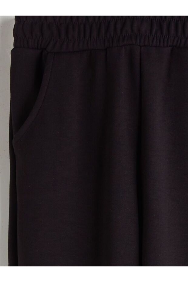 LCW Kids Beli Lastikli Kız Çocuk Jogger Eşofman Altı - 3