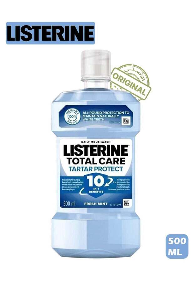 Total Care Tartar Protect 10 In 1 Benefits Fresh Mint 500 ml