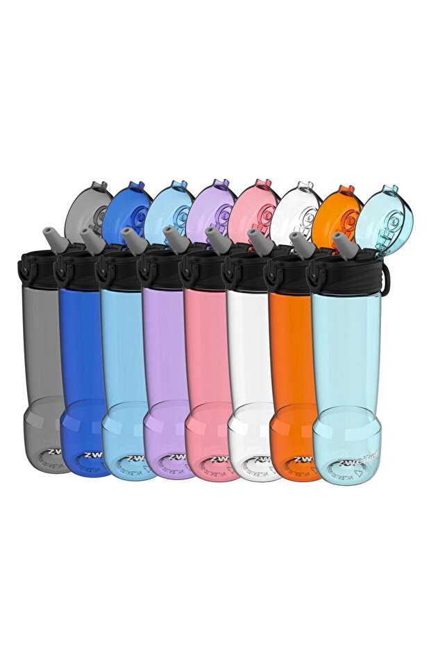 Targo Switch Şeffaf Bpa Içermez 650 ml Tritan Su Matarası - 3