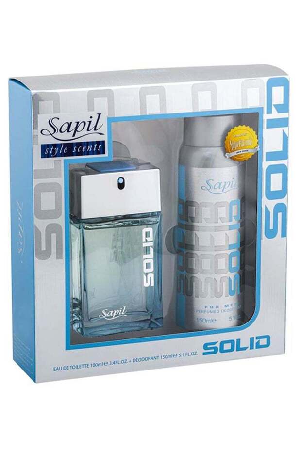 Solid Gift Set Solid EDT (100 ml), Solid Deodorant (150 ml) - 1